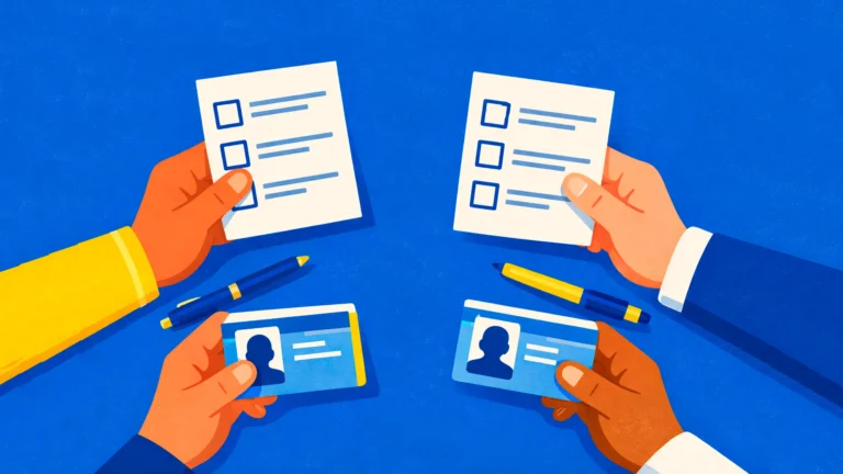 Checklist electoral: lo que debes (saber y) llevar contigo el día de la votación