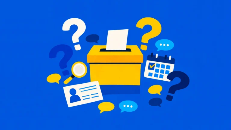 Preguntas frecuentes sobre el proceso electoral –  Parte 1