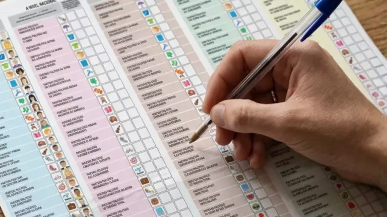 ¿Sabes cómo leer la cédula de votación?